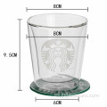 Vaso de vidrio de doble pared Starbucks